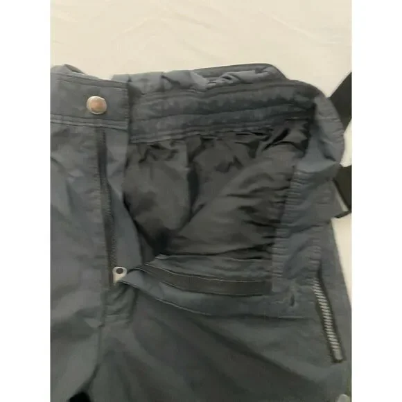 VNTG‎ LUHTA Gray Ski Snow Bib Overalls Retro US 34 EURO 40